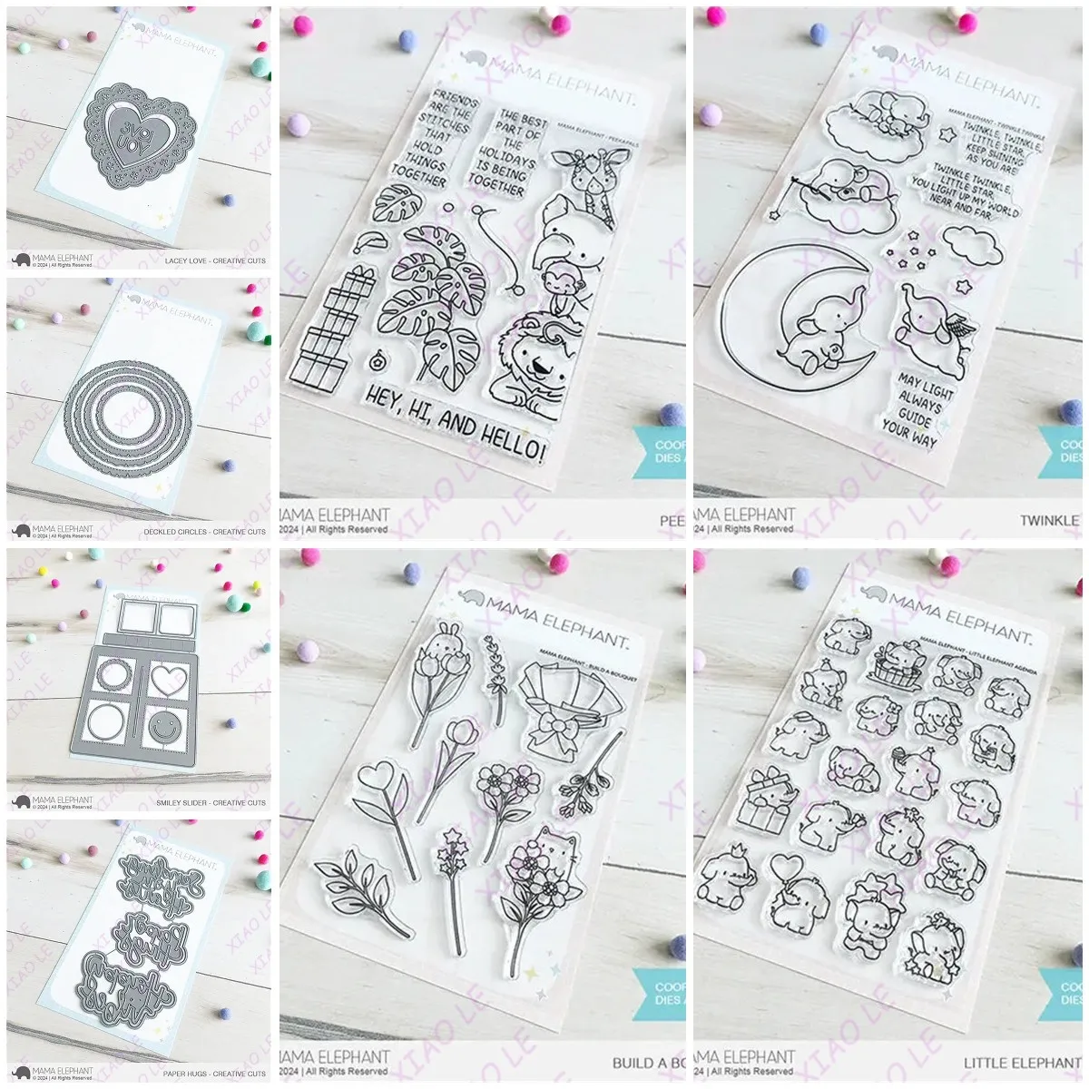 

Valentine's Day Paper Hugs Creative Stamps and Metal Cutting Dies Set for DIY Craft Making Greeting Card Scrapbooking Decoration