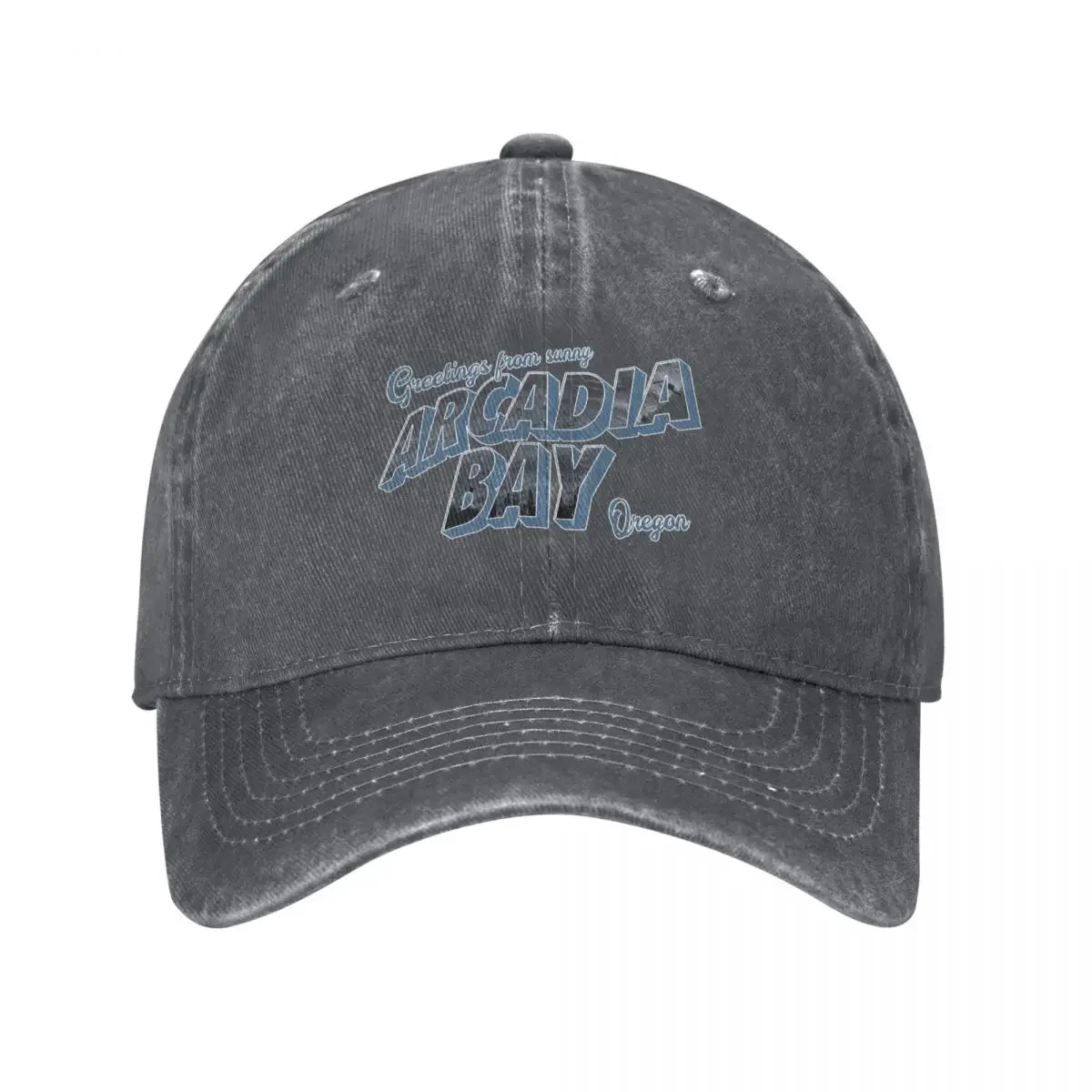 Greetings From Arcadia Bay Baseball Cap men's big size hat Horse Hat Luxury Brand Elegant Women's Hats Men's