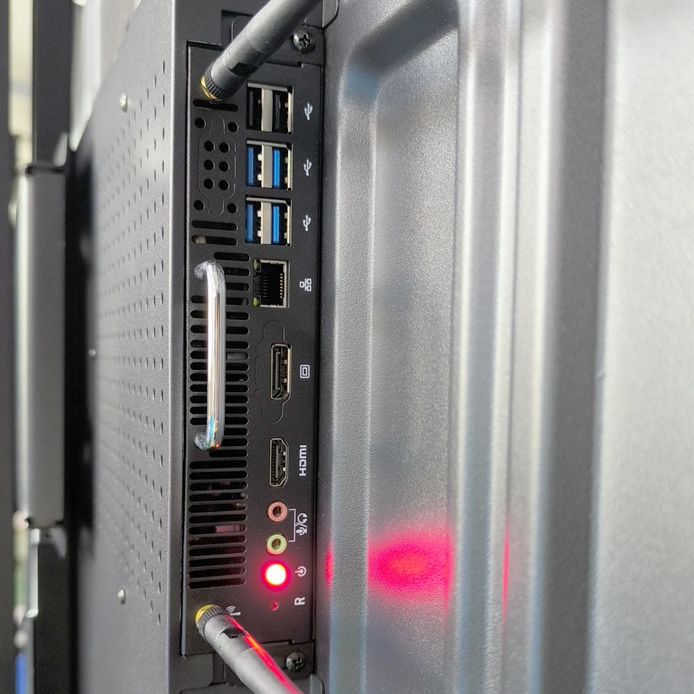 55 65 75 85 86 98 Inch OEM ODM LCD Double System Interactive Smart 2K 4K IR Touch Screen Electronic Digital White Board Players