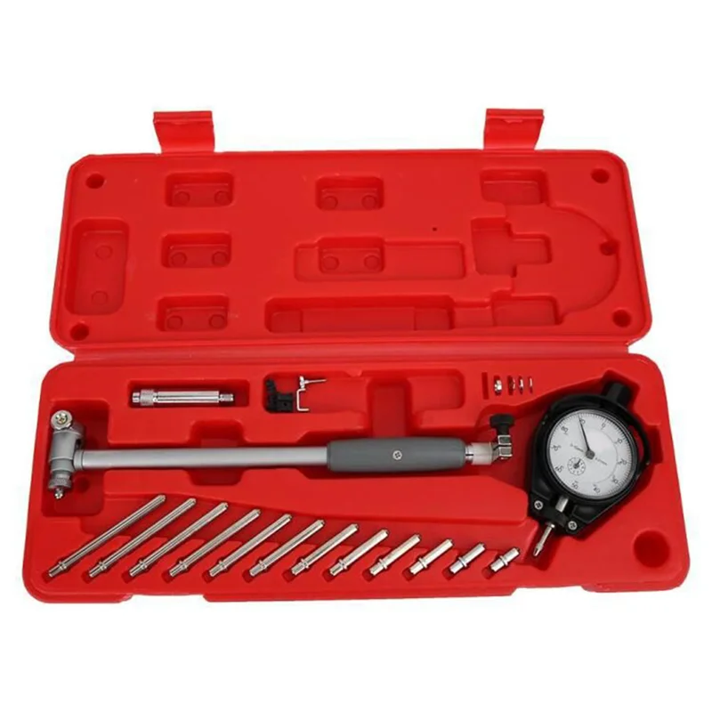 

ALIM-2-6In Bore Gauge 0.001In Deep Engine Hole Cylinder Measurement Gage Cylinder 50-160Mm 0.01Mm Dial Bore Indicator Gauge Dura