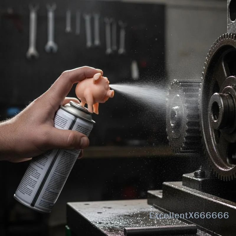 3D Printed Spray Nozzle Attachment,Funny Prank Cute Pig Spray, Compatible With Multiple Common Aerosol Valves