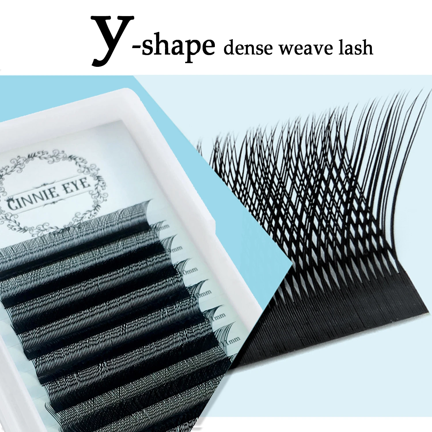 YY fake lashes Mix cilios Y faux mink eyelashes 4D w Y lash individual cluster natural hair classic lashes cosplay makeup tools