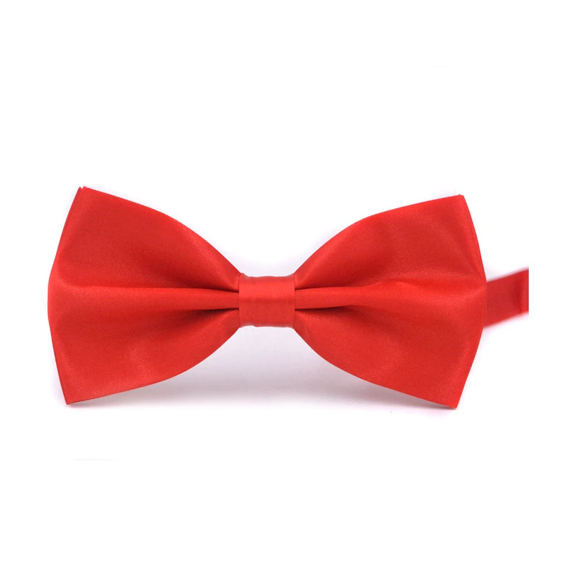 23 Colors Korean Kids Bowtie For Boys Gril Baby Children Solid Color Bow Tie Reusable Business Fashion Bow Tie Accessories