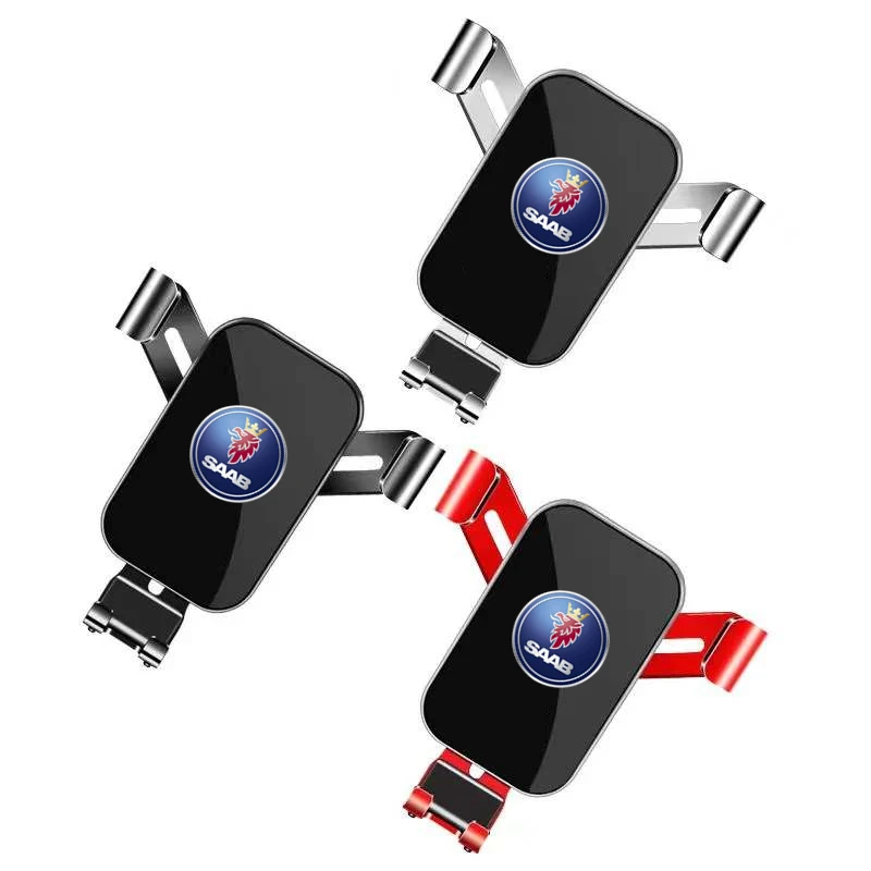 Gravity Car Phone Holder Car Air Vent Clip Mount Mobile Phone Holder for SAAB SCANIA 9000 900 428 03-10 9-3 9-5 93 95