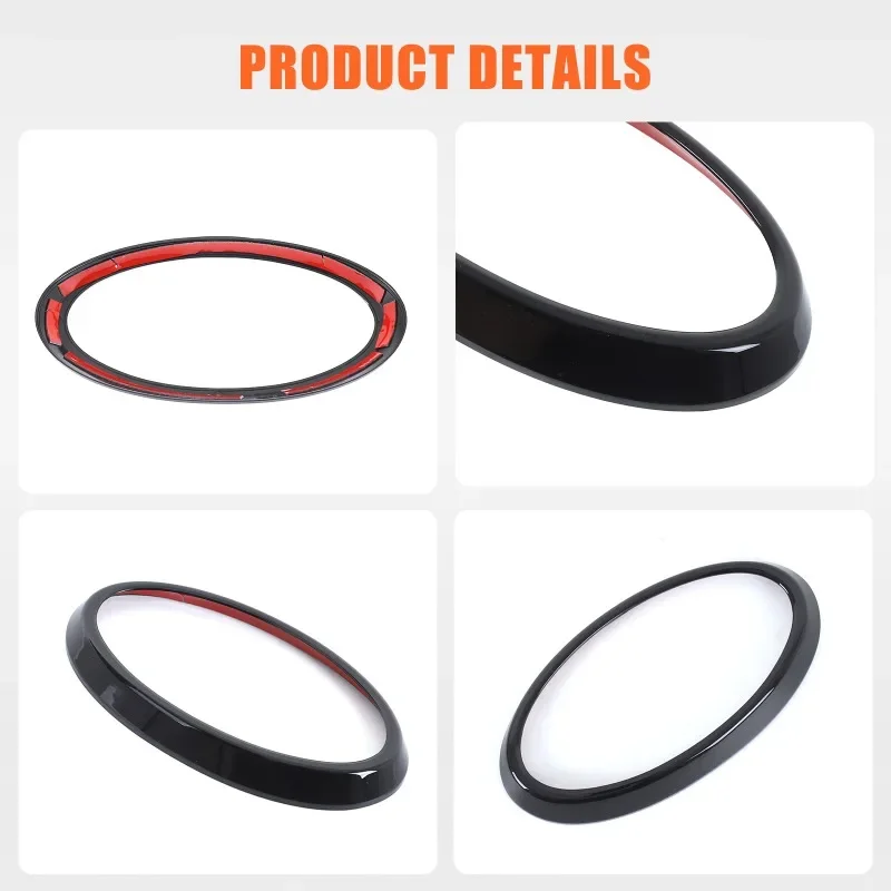 Front Grille Logo Decor Ring Car Front Badge Decorative Front Logo Ring Trim Car Accessories For Subaru Crosstrek 2024-2026 - view 6