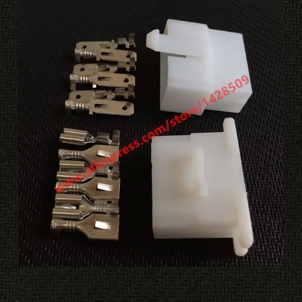 1 Pcs 6110-4563 6120-2063 Female And Male 6 Pin Way Socket Auto Connector