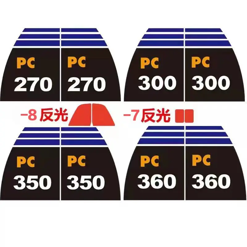 Excavator Side Door Sticker For Komatsu PC 130/160/210/230/240/260/300/360/-7-8