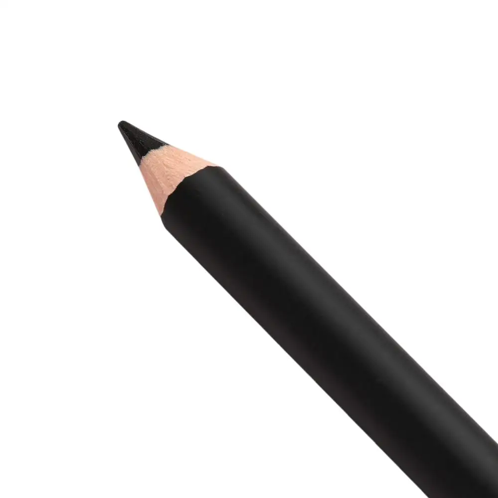 Mode halus tahan lama pensil Eyeliner hitam alat rias tahan air