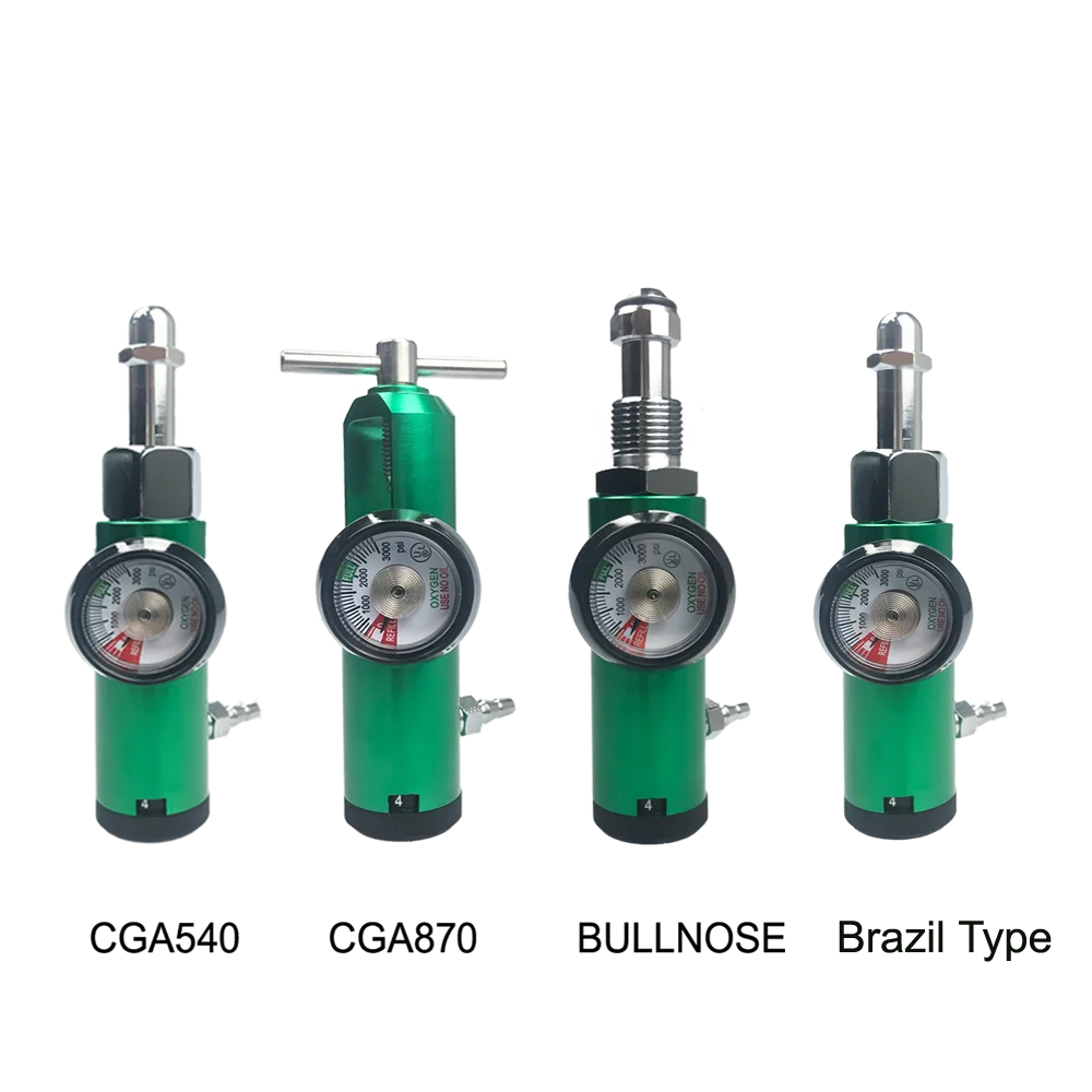 

CGA870, CGA540, Bullnose Oxigen Cylinder, регулируемый поток давления, латунный регулятор кислорода для аппарата озоновой терапии