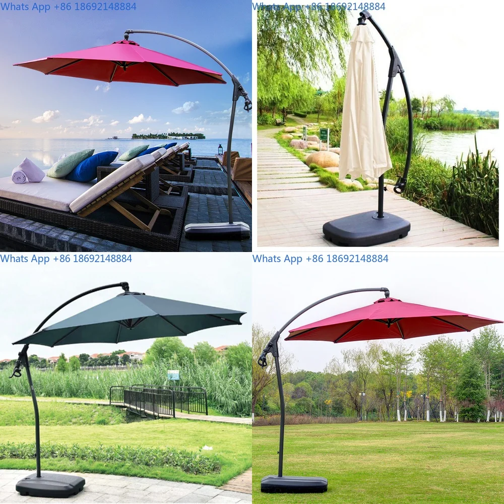

Outdoor Sun Umbrella for Garden Patio Yard Balcony Coffee Shop Shade