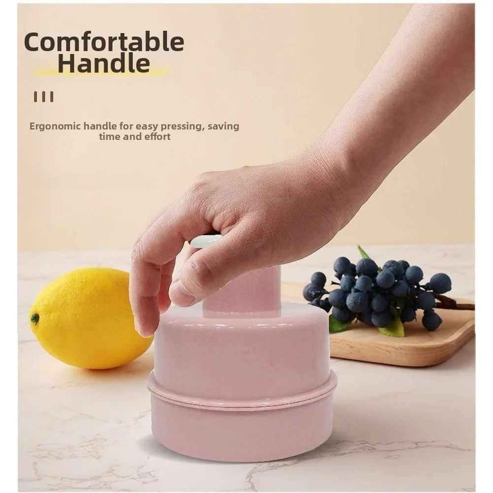 Efficient Patty Press for Home Cooks Who Want Fast and Consistent Results When Preparing Burgers Dumplings or Rice Cakes