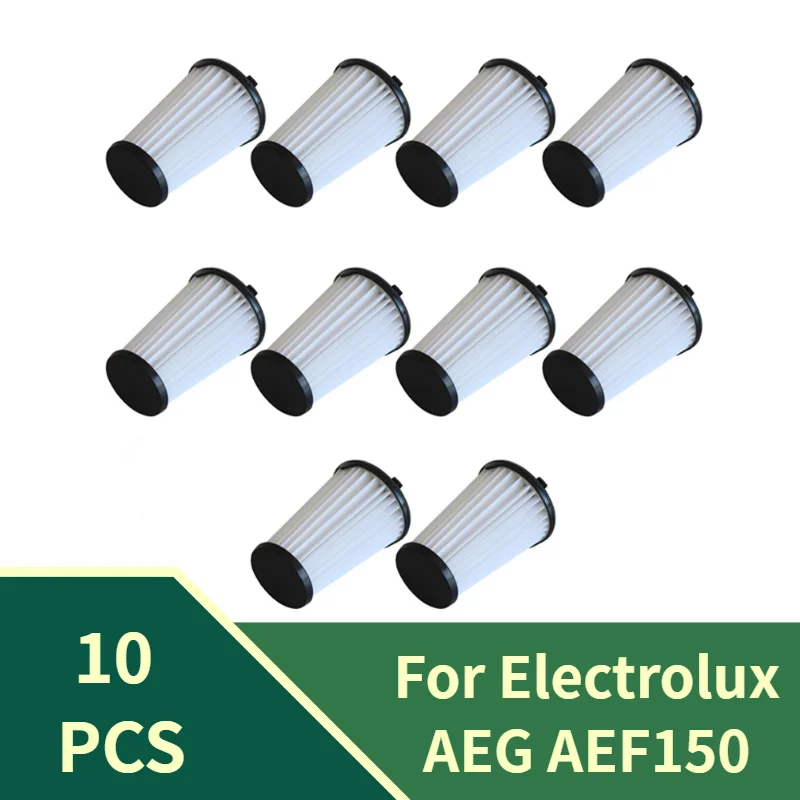 Hot 10Pcs Filter for Electrolux AEG AEF150, Fits for All AEG Ergorapido CX7-2 Models CX7-2-45AN CX7-2-35FFP CX7-2-30GM