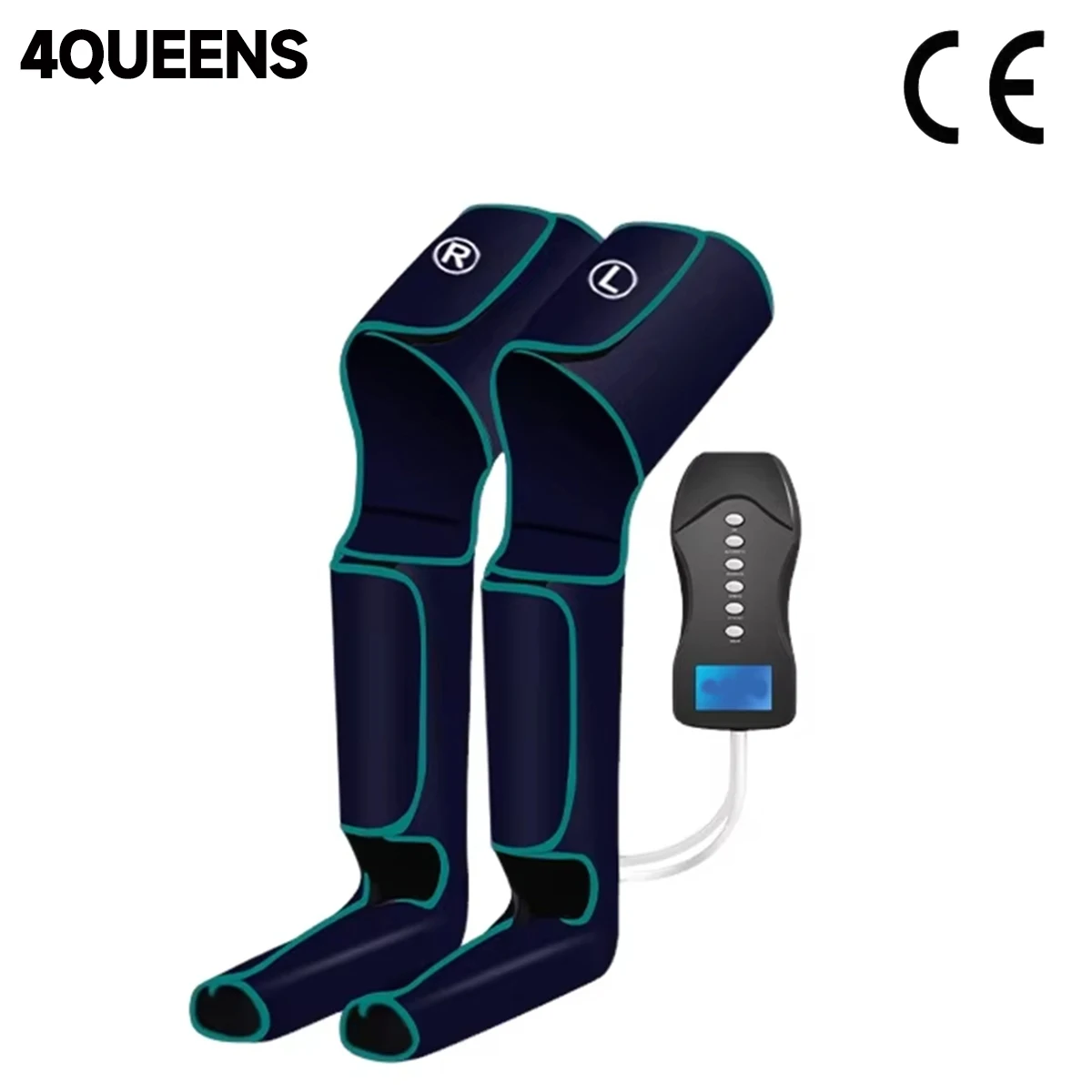 

Foot Air Pressure Leg Massager Air Wave Relaxation for Leg Pain Relief Promotes Blood Circulation Muscle Relaxation Lymphatic