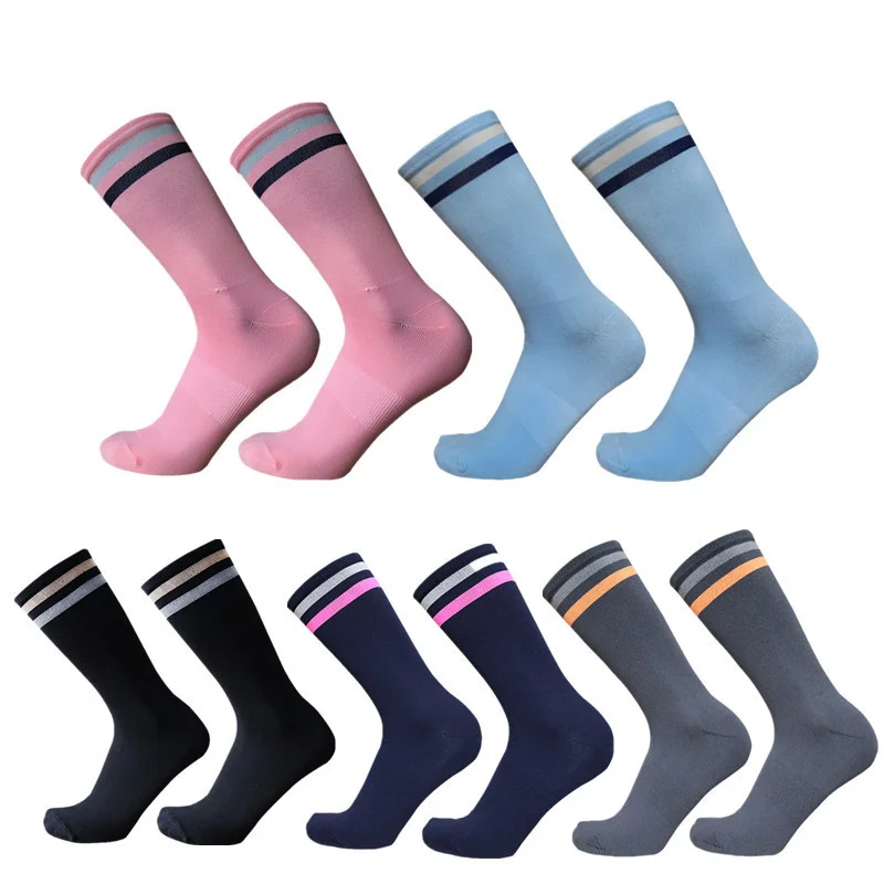 Comfortable 2023 Men Sports Socks Socks Breathable Professional Racing Cycling Women Road Bikes Running Socks Calcetines Ciclism