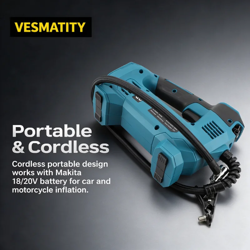 Pompe à air électrique sans fi - Cordless Air Pump 20V Battery avis et prix