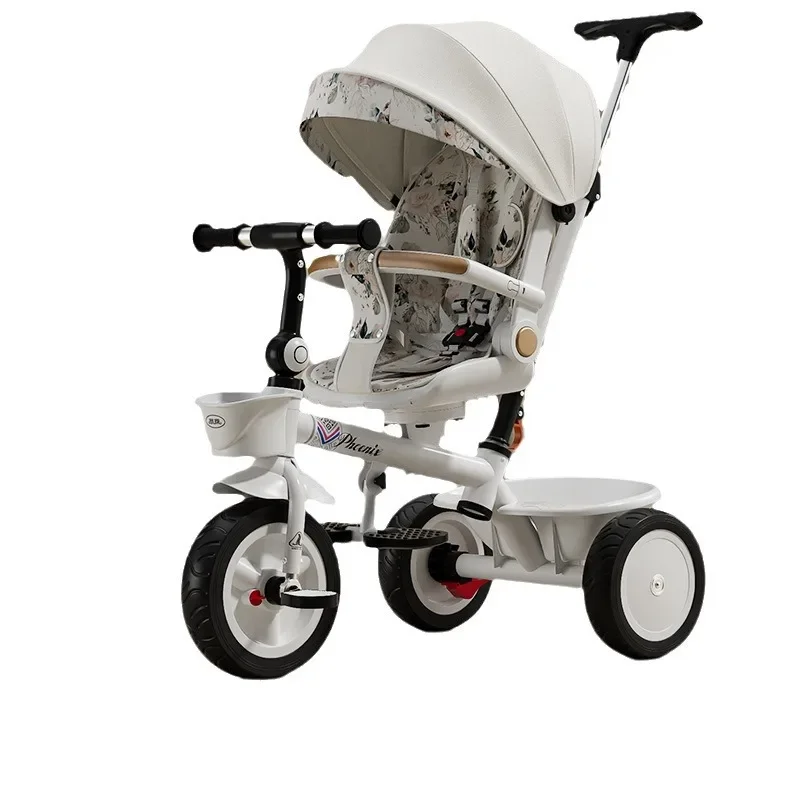 Baby walking artifact children\'s tricycle bicycle 1-3-6-year-old baby trolley bike