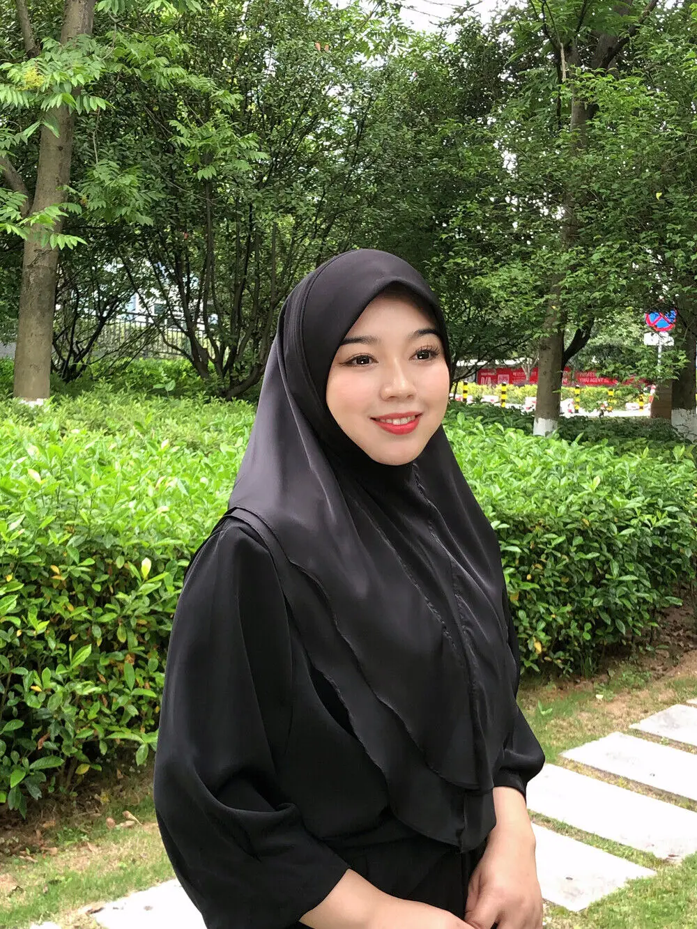 

Женский двухслойный химар атласный чехол хиджаб мгновенный шарф мусульманский платок тюрбан цельный Amira Wrap Rull On готовые шали новый