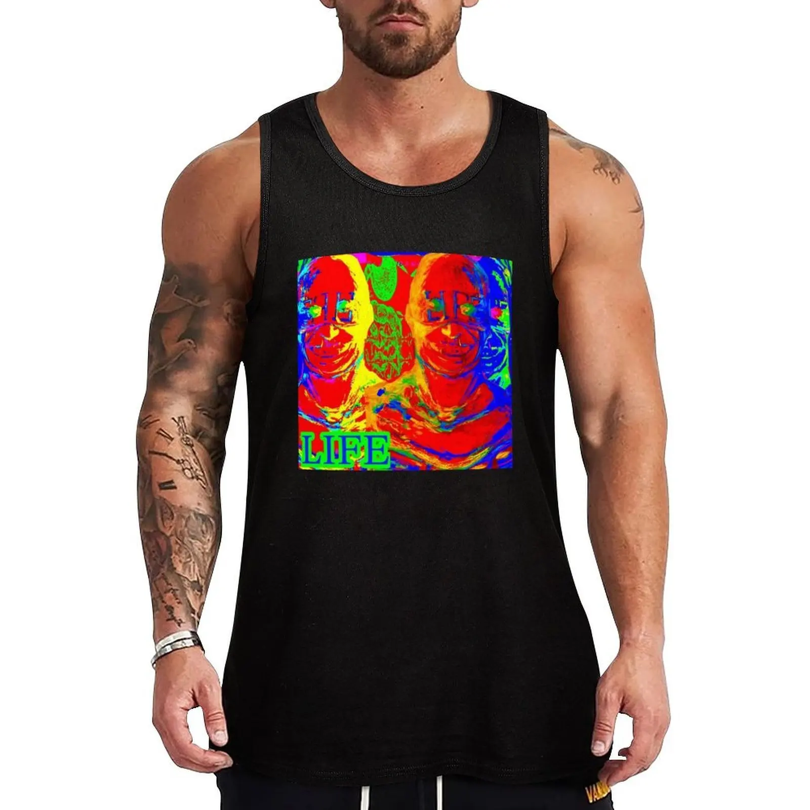 Life- Cruelty Squad Tank Top, débardeur d'entraînement sans manches, coupe ajustée, chemise de sport