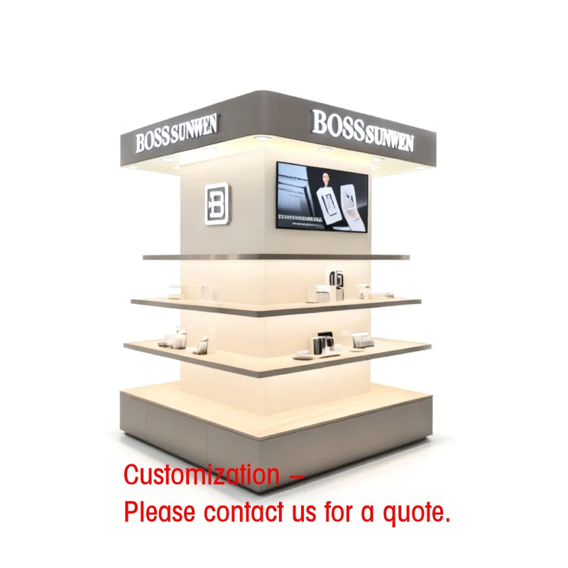 custom.Display Rack High-end Female Shoes, Bags, and Cosmetics Chain , Display Cabinets, Decoration Customizable