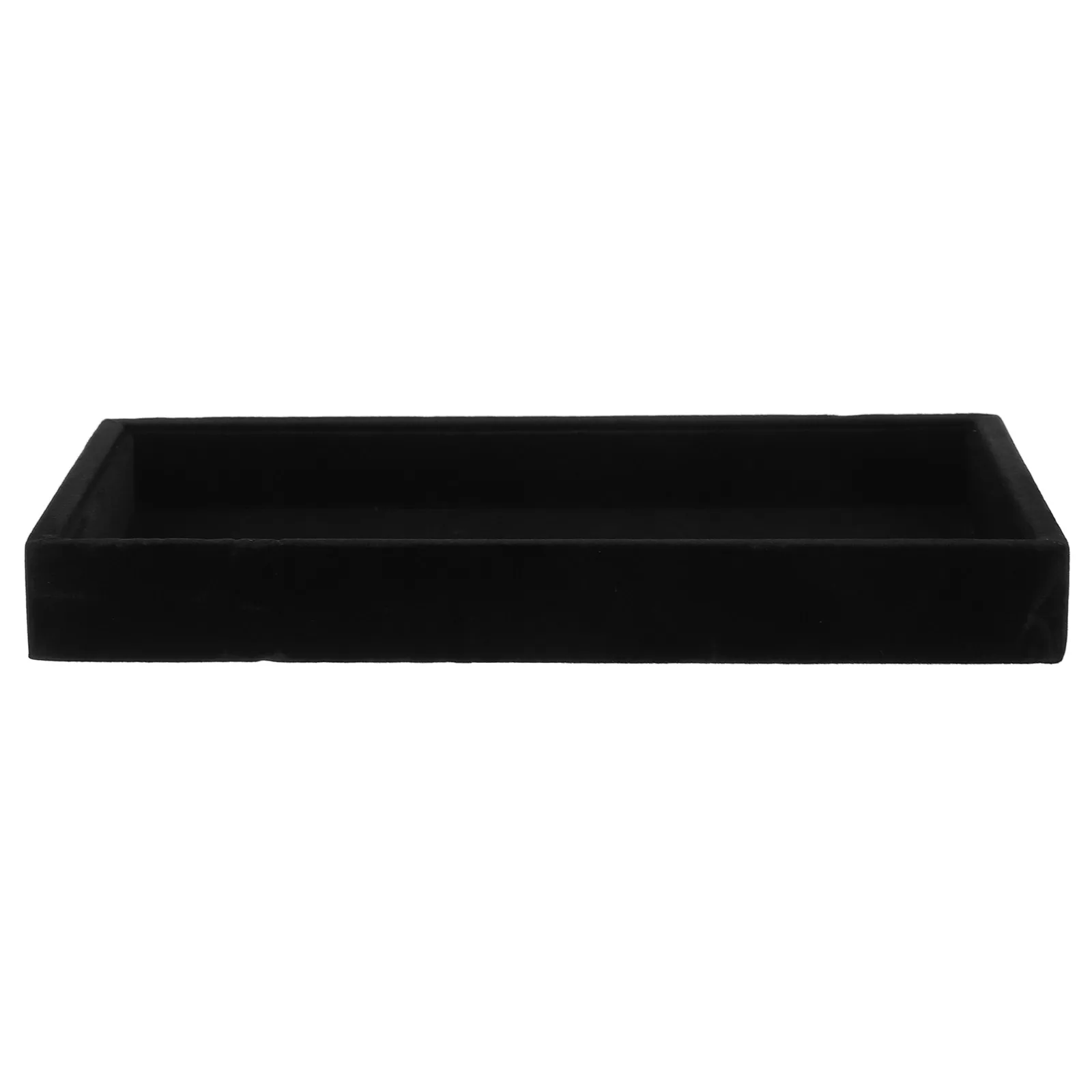 

Jewelry Display Plate Bracelet Tray Accessories Holders Organizer Flannel Drawers Trays Earring Storage