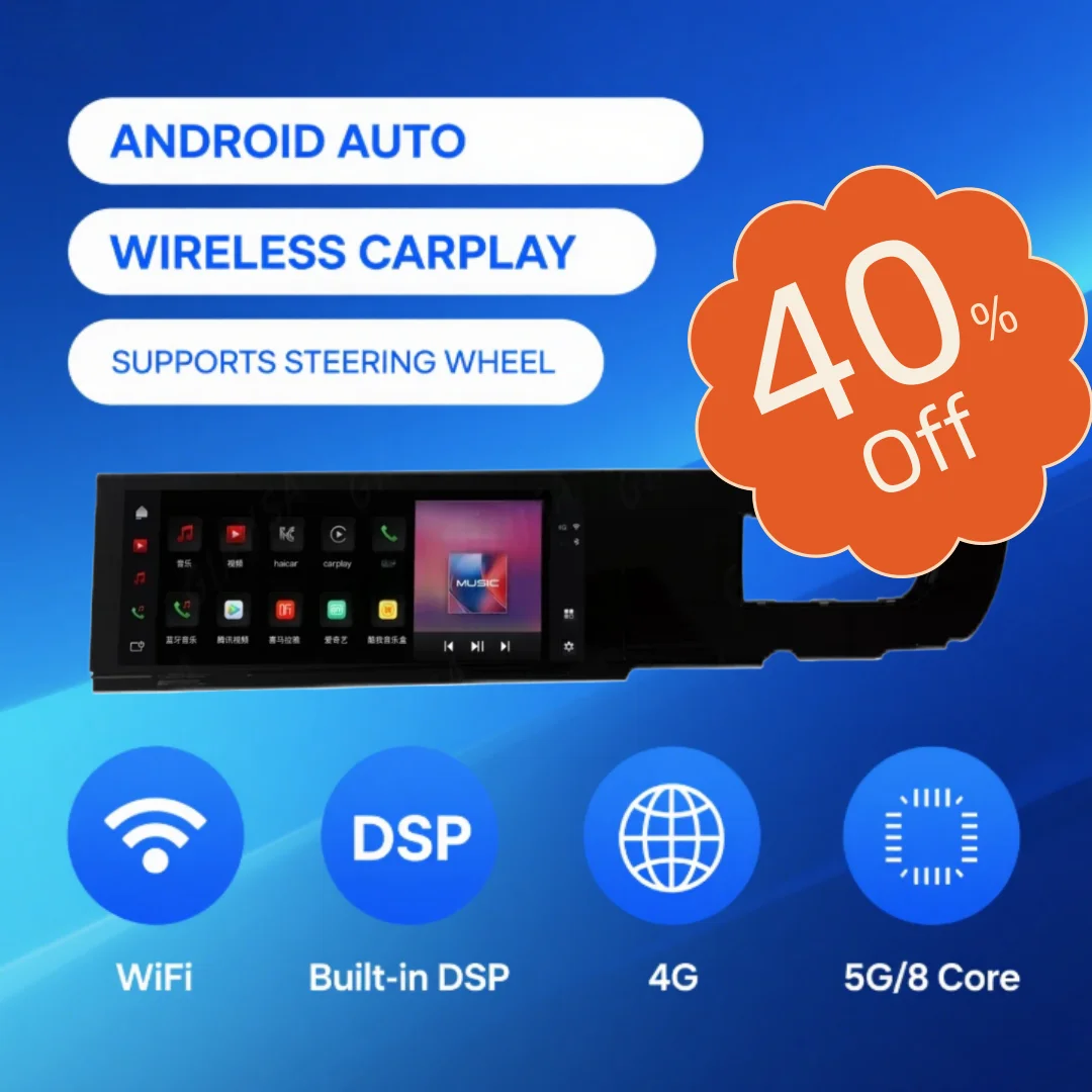 

JYCC NEWCo-пилот экран Android13 для Porsche Taycan 2019-2025 автомобильный радиоприемник Carplay GPS-навигация мультимедийный плеер