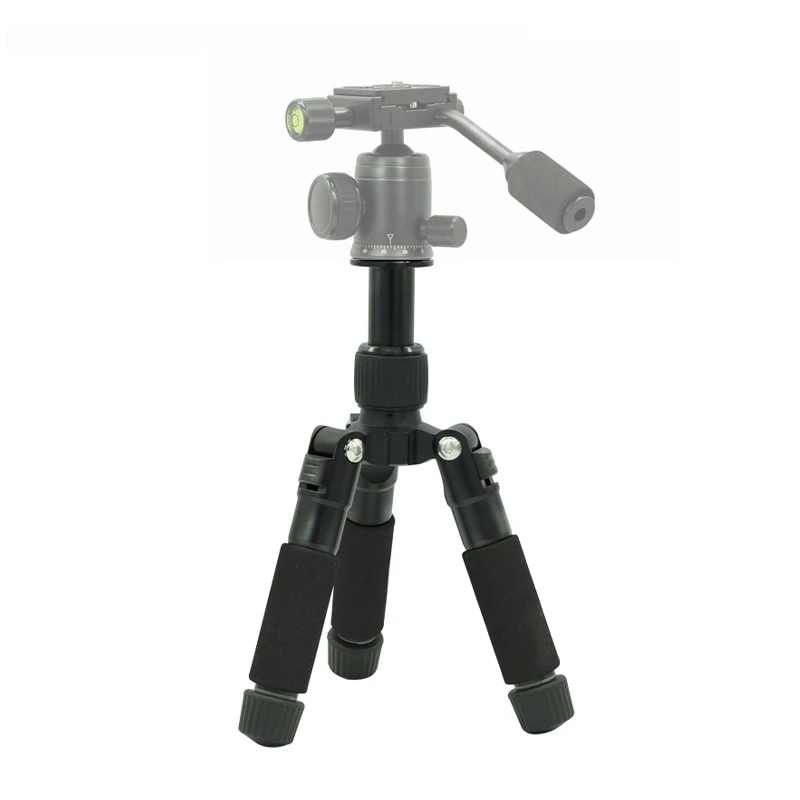 Aluminum Mini Tripod Tabletop Tripod with 3/8-inch Screw Compact tabletop tripod for DSLR video camera up to 6kg load capacity