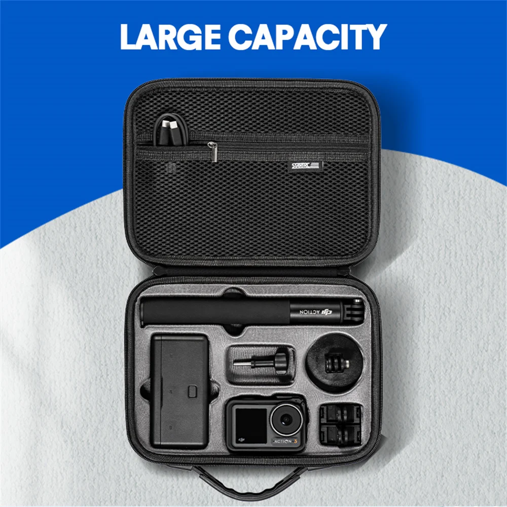 Shoulder Storage Bags For DJI OSMO Action 3 Portable Travel Carrying Case Camera Strap Handbag Box For DJI Action 3 Accessories