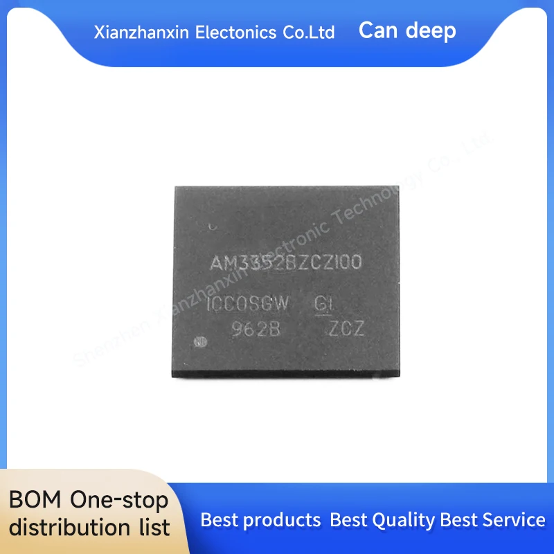 1PCS/LOT AM3352BZCZ100 AM3352BZCZI00 AM3352 BGA324 Microprocessor chips in stock