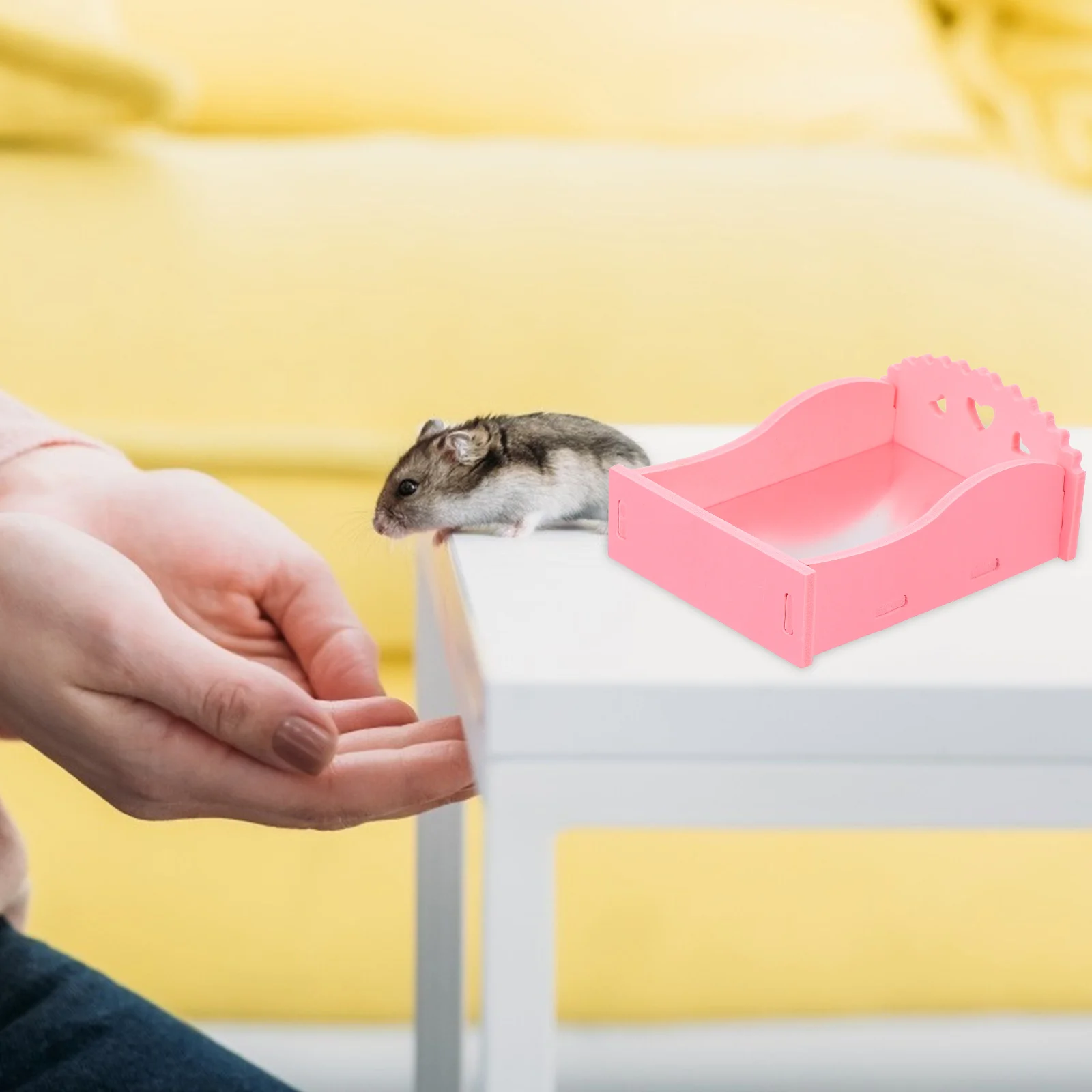 2 قطعة سرير تبريد الصيف الهامستر حصيرة نوم حيوانات صغيرة محمولة قابلة لإعادة الاستخدام بولي كلوريد الفينيل حصيرة باردة للحيوانات الأليفة الاسترخاء القيلولة #2