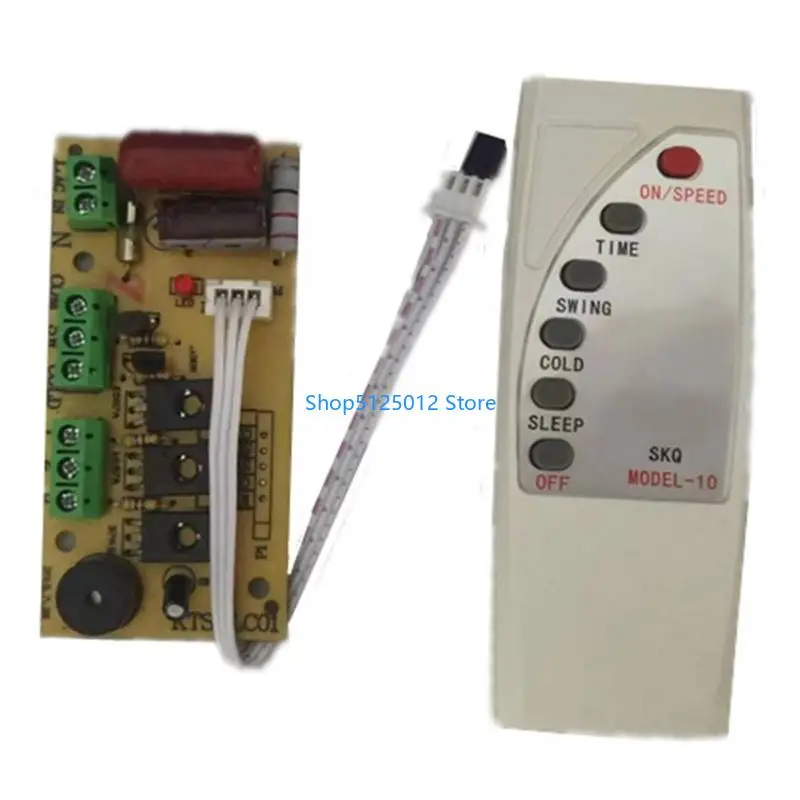 

G8TC Air Conditioning Fan Circuit Board Remote Control High-power Universal Fan Motherboard Air Conditioner Control Panel