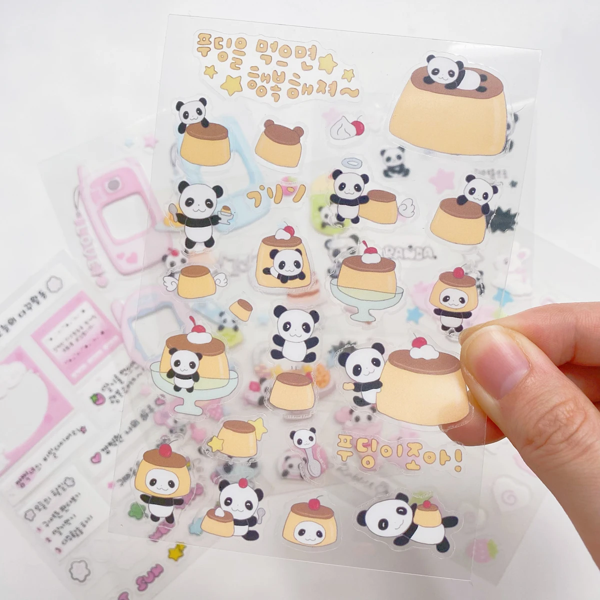 Korean Decal Stickers Scrapbooking Kawaii Decoration Stickers Cute Animal Stationery Stickers For Arts Diy Crafts Album Journal