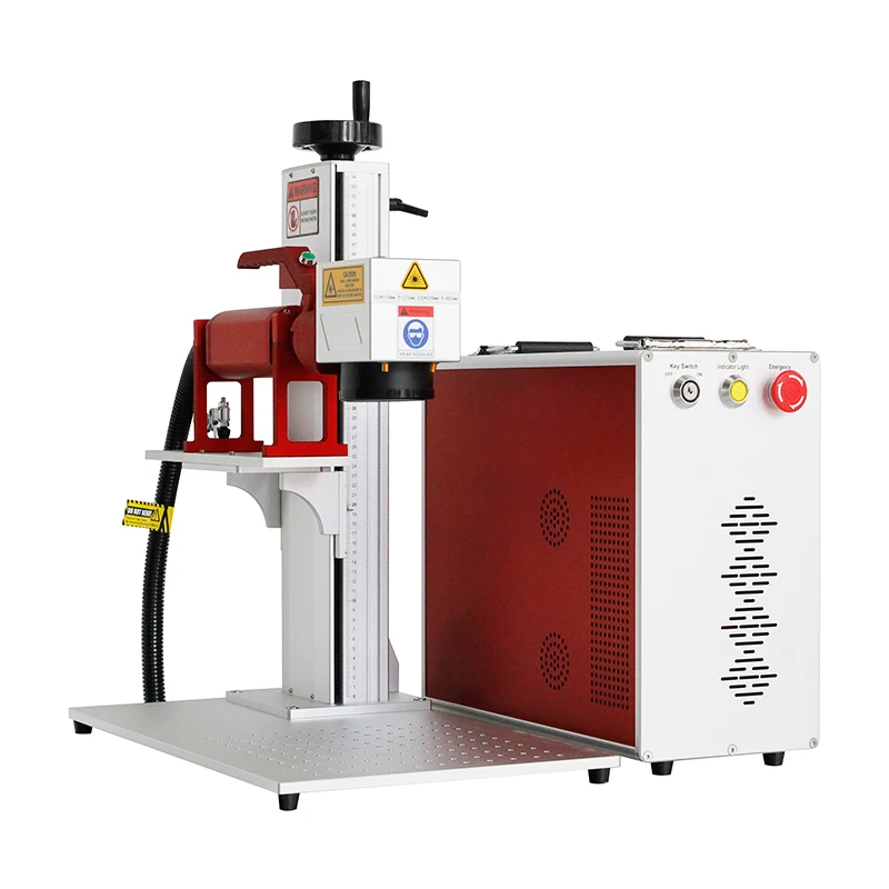 foreasy mobility Split plus handheld 20W 30W 50W 60W laser marking machine  laser engraving machine for Metals guns