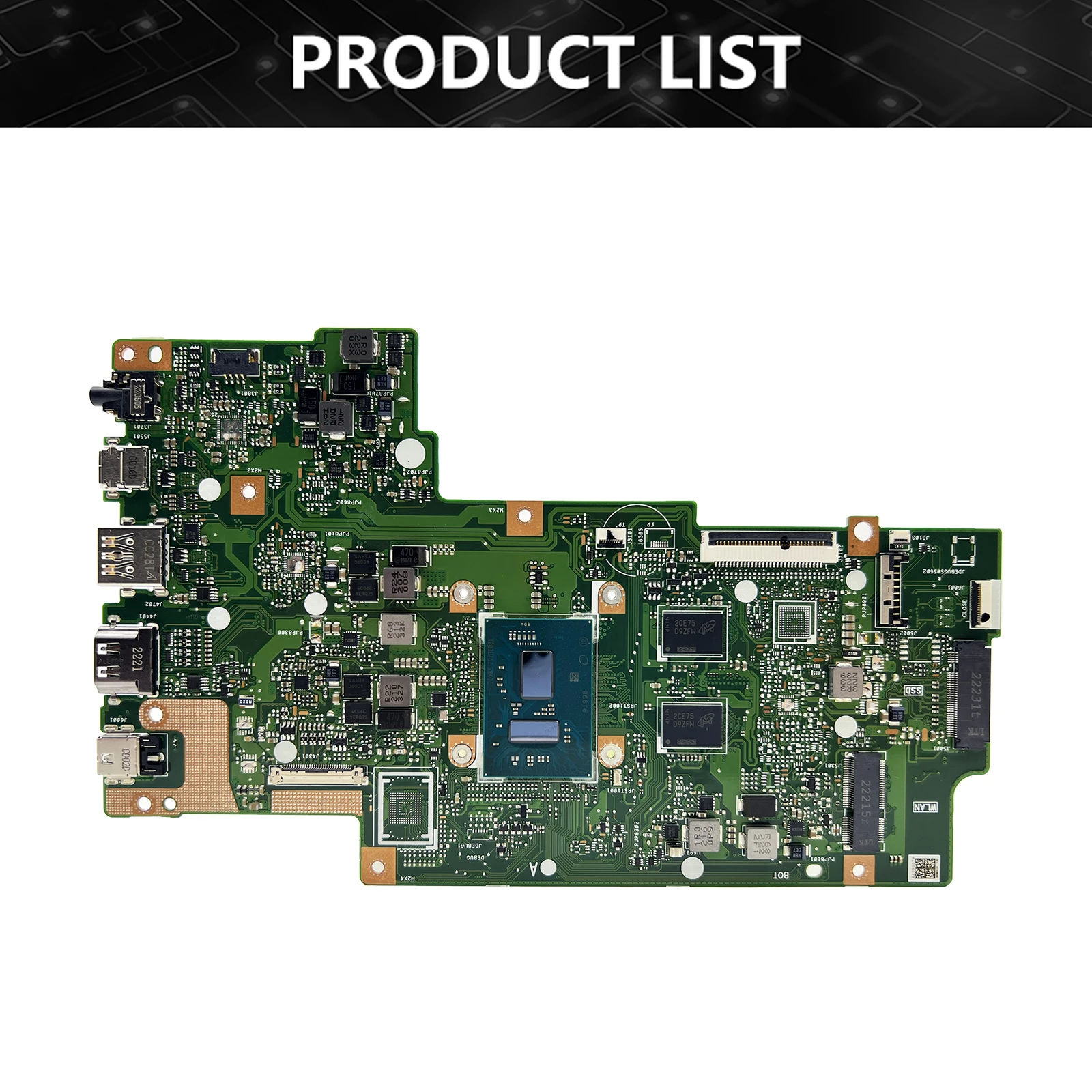 E410KA Mainboard For ASUS Vivobook Go 14 E410K E510KA E510K Laptop Motherboard CPU N5100 8GB RAM 100% TEST OK