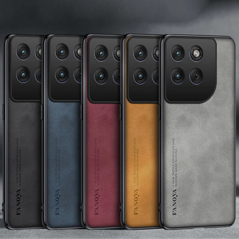 حافظة جلدية بلوري لهاتف موتورولا موتو X70 اير، حافظة جلدية من البلاستيك الصلب المضاد للصدمات #1