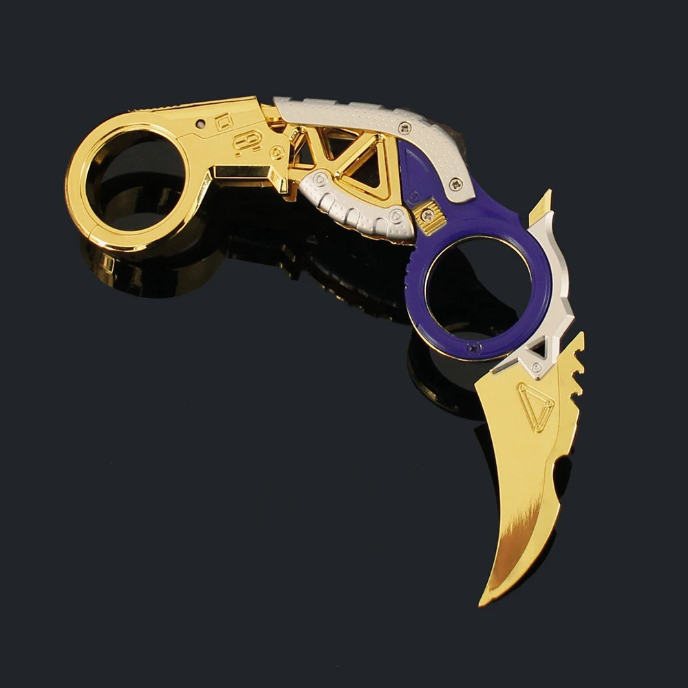 18cm Raptor's Claw Game Peripheral Apex Legends Weapon Excited Beast Claw Folding Knife Model Family Ornament Collection Toy