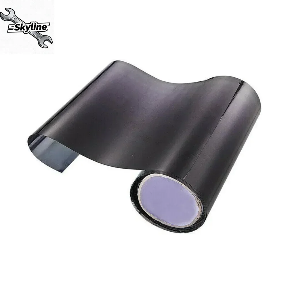 New Car Sun Front Film Water Resistant With Scraper Front Windshield PVC Stretchable Strip Sun Visor 20CMx150CM