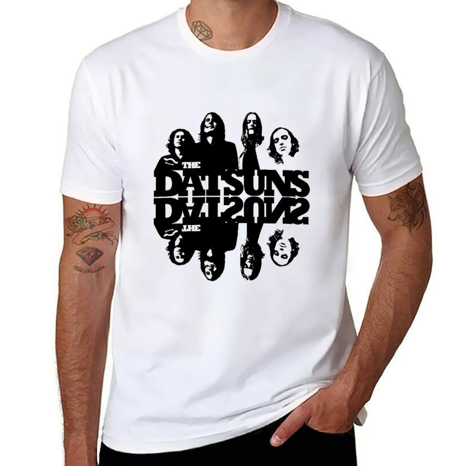 

The Datsuns, 2002, In Love, Harmonic Generator, The D4, The Vines, Rock band, vintageT-Shir T-Shirt man t shirts for men T-Shirt