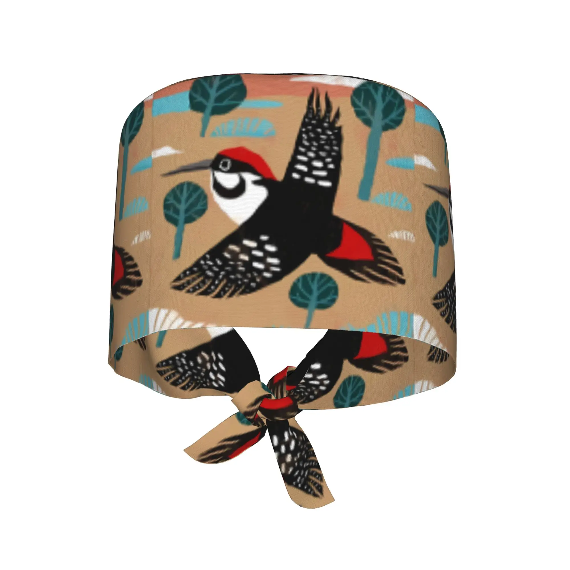 Woodpecker Bird  WorkCap Work Working Cap Adgusted Fashion Printed Multi-Scenario