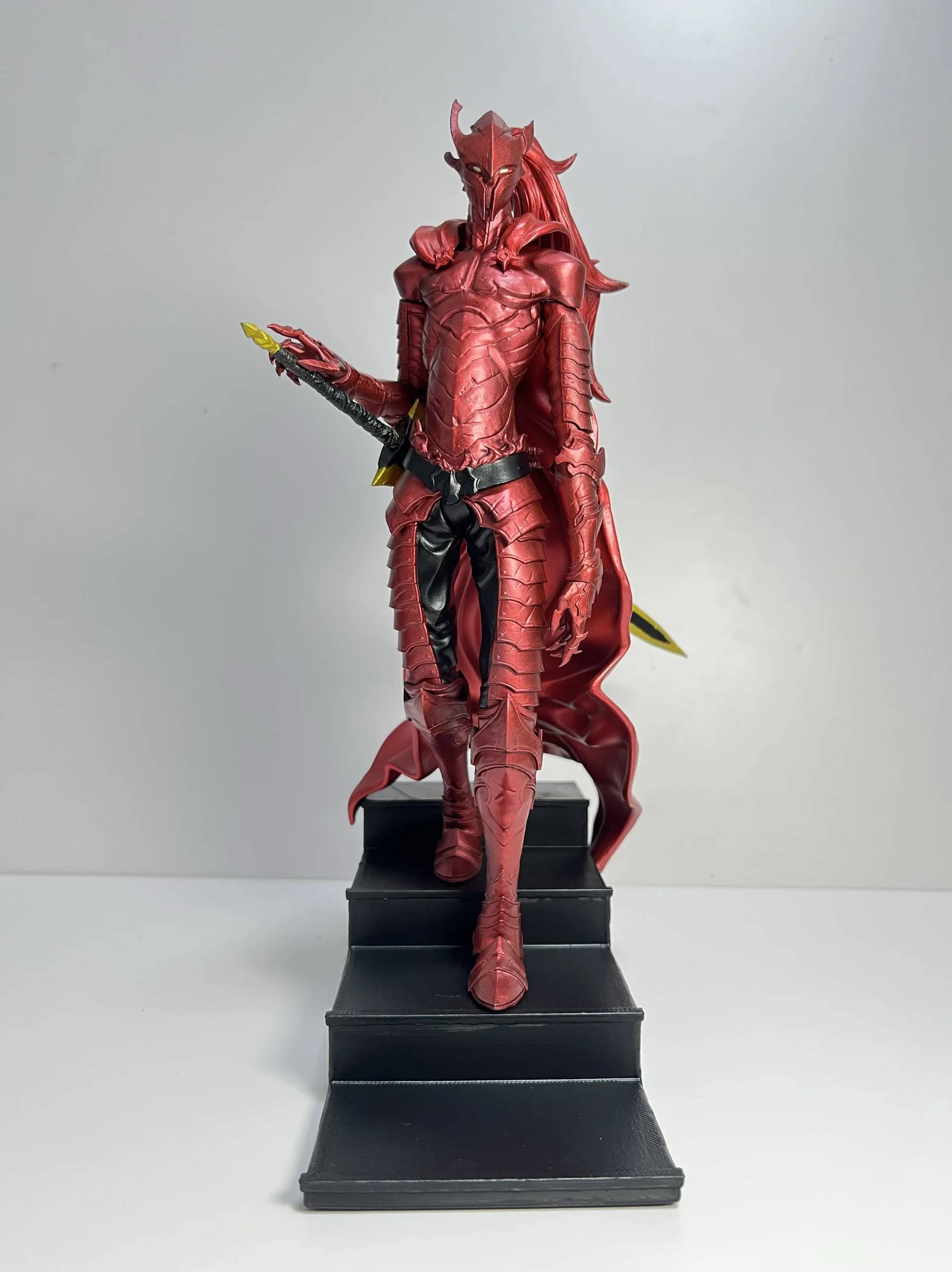 Solo Leveling Knight Yegret Anime Peripheral Resin Model Toy 25cm