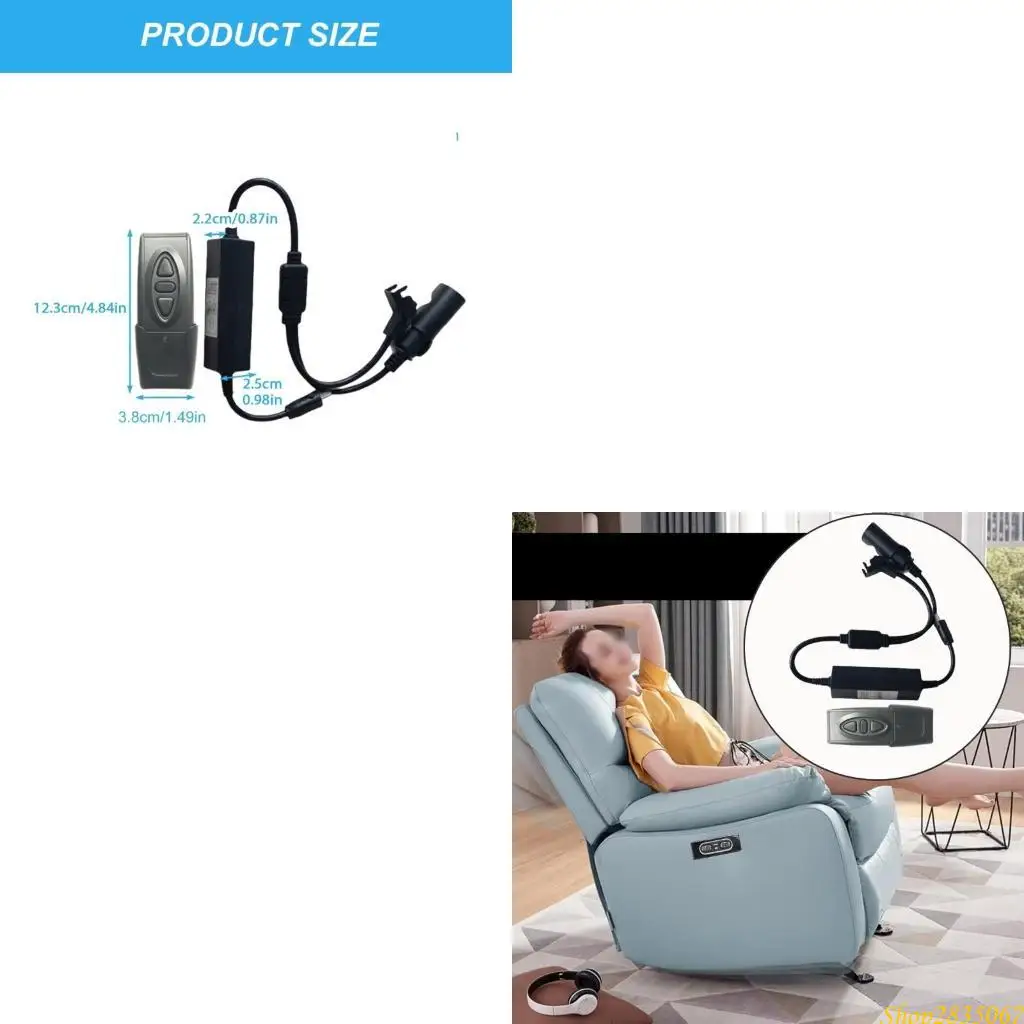 

Double Direction Remote Operated Recliner Motor Systems with Overloads Protective for Home and Medicals Equipment 831F