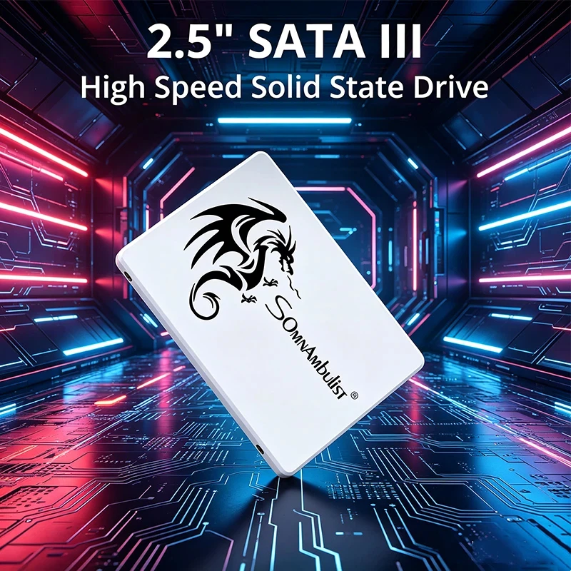 

SomnAmbulist SSD 2.5 64GB 128GB 256GB 512GB for Laptop Desktop Solid State Drive Sata3 120GB 240GB 480GB