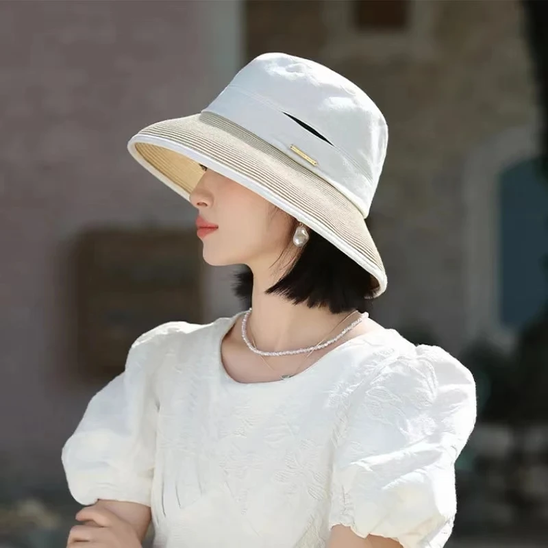 Women's Summer Beach Fashion Versatile Sunscreen Cloth Sunscreen Sun Hat