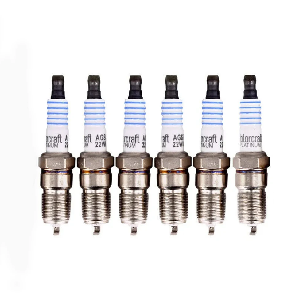 6pcs/8pcs For Ford Motorcraft Platinum Spark Plugs SP-479 AGSF22WM 5.4L 6.8L SP479