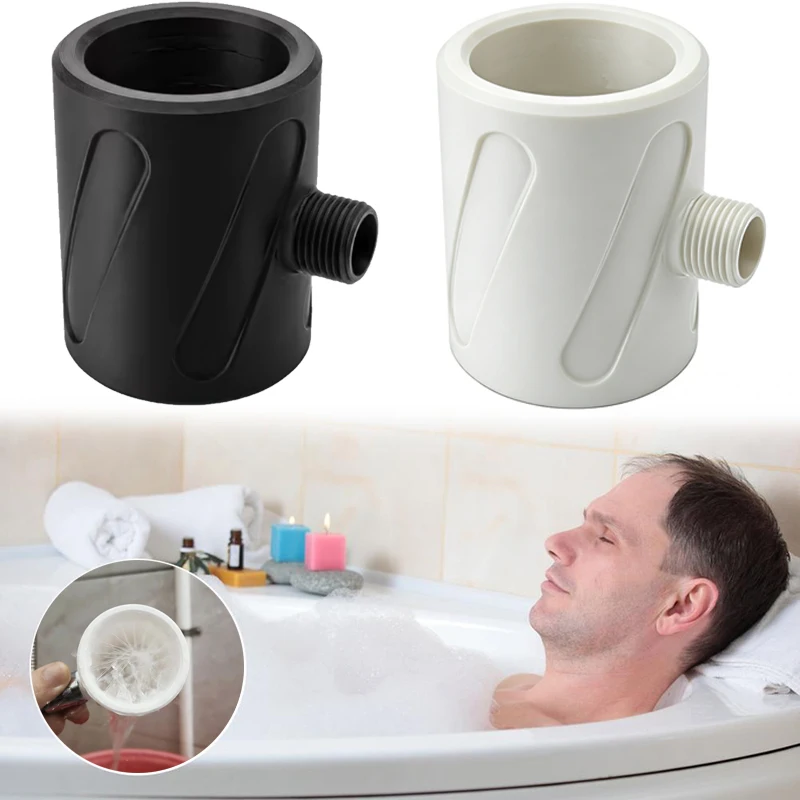 Men's Special Shower Head Circular Water Spray Bathroom Shower Isolated Bath Comfortable Water Touch Experience Household Bathro