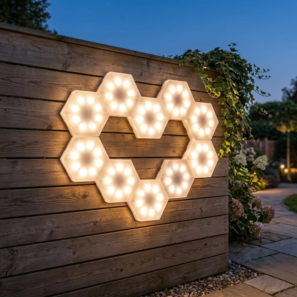 10pcs-solar-wall-light-outdoor-waterproof-diy-hexagon-splicing-heart-shape-solar-fence-light-romantic-garden-yard-decor-lighting