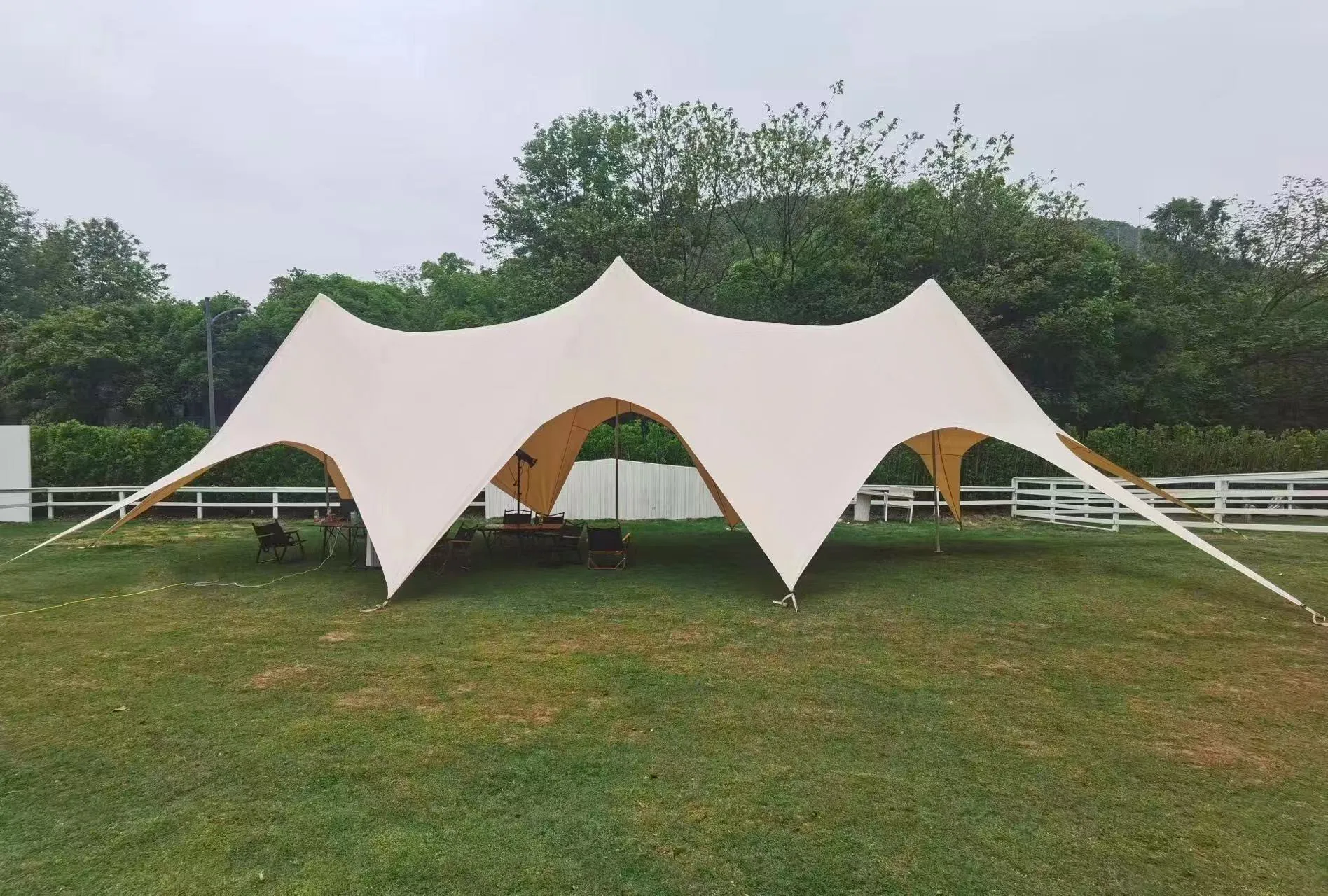 

Waterproof Event Outdoor Banquet Party arquee Awning PVC Structure Wedding Super Large Outdoor Waterproof Tent