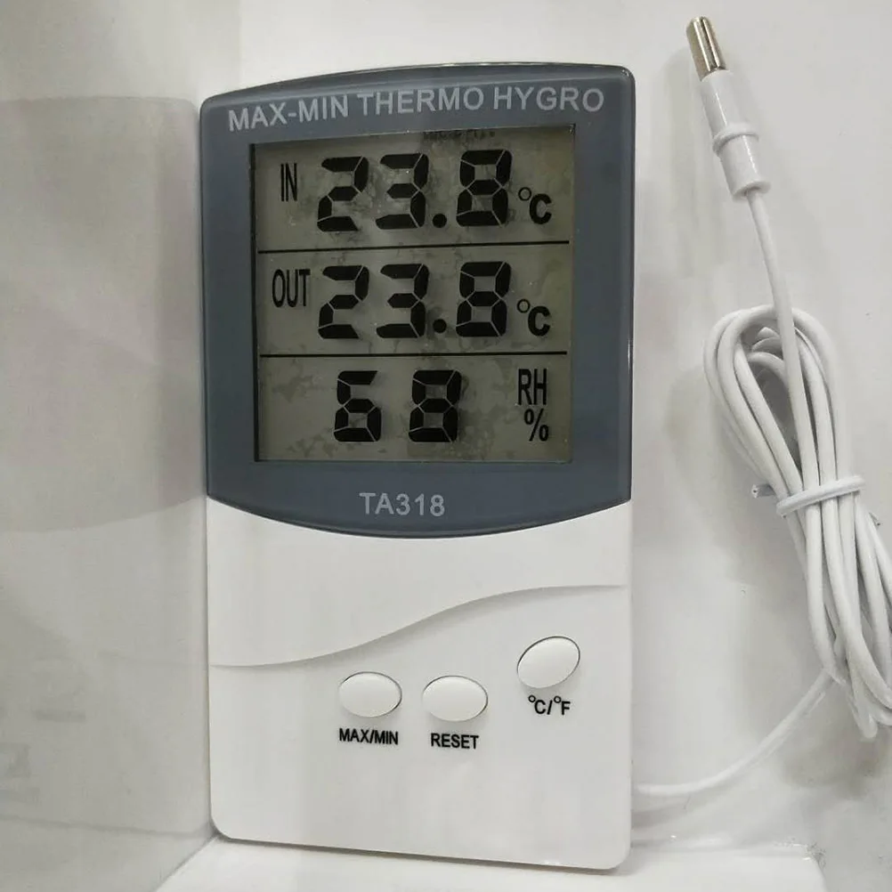 

Digital Thermometer Hygrometer Indoor Home Use Temperature Humidity Meter Electronic Large Display with Sensors