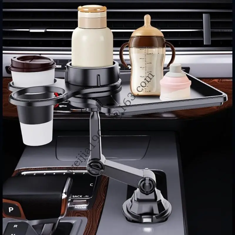 2 in 1 자동차 컵 홀더 전화 스탠드 홀더 확장 가능한베이스 360도 회전 목 h05a