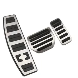 Car Brake Fuel Gas Accelerator Foot Pedal Cover for Land Rover Discovery 3 4 Range Rover Sport 2008-2013 Lhd Accessories