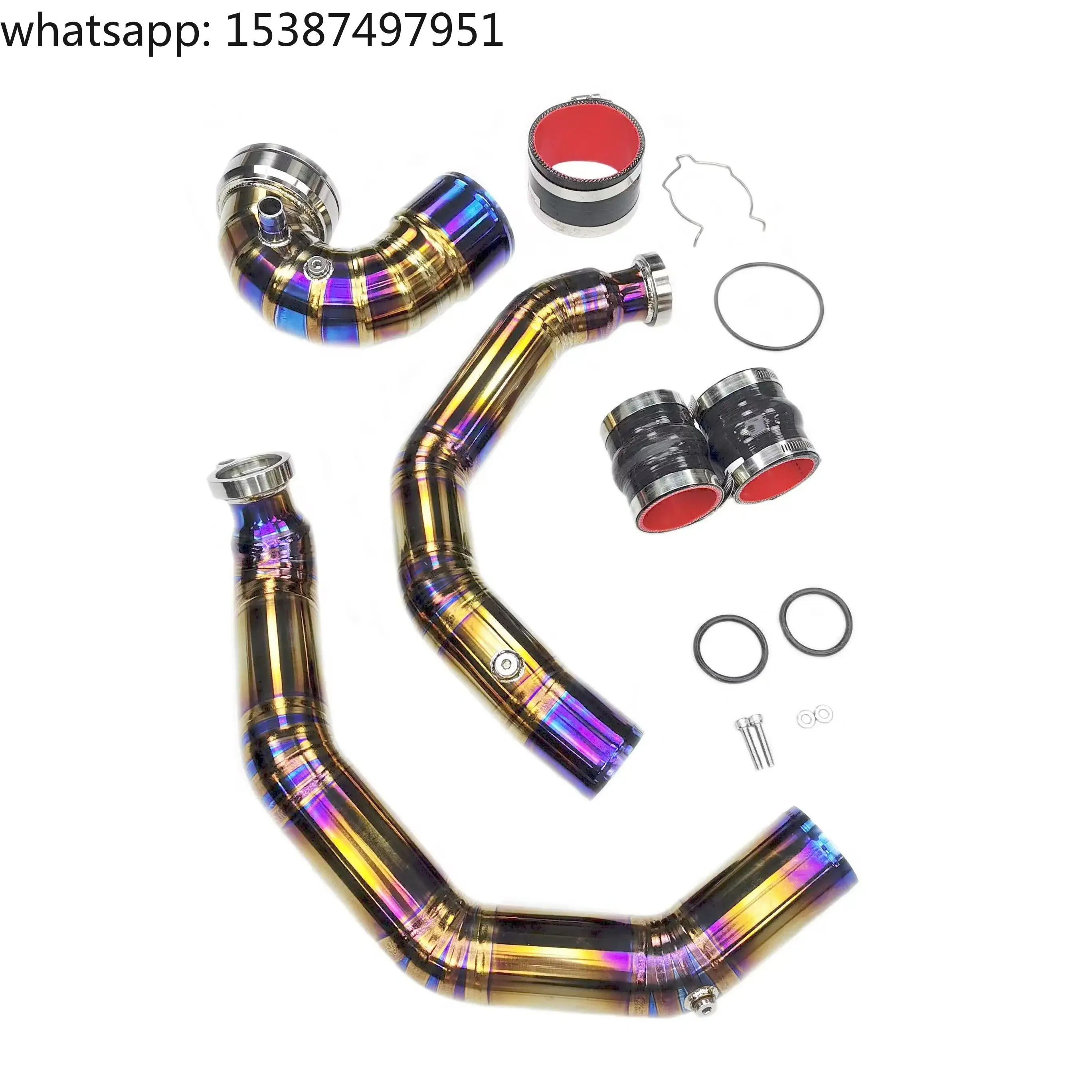 High-Performance Titanium Boost Pipe J Pipe S55 Engine Upgrade Charge Pipe for BMW F8X M3/M4 F87 M2 Competition New Condition